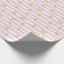 Recherche de pink stripe wrapping paper Rose