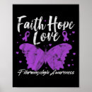 Recherche de fibromyalgie posters Violet