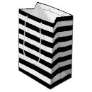 Search for black and white striped gift bags Pattern
