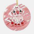 Search for pink pig ornaments Pigs