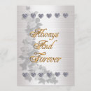 Search for always and forever wedding invitations Elegant