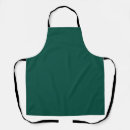 Search for plain green aprons Trendy