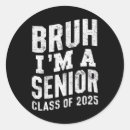 Search for senior class stickers Last day of school