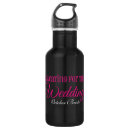 Search for bride water bottles Girly