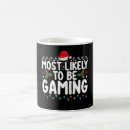 Search for video game mugs Santa