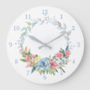 Recherche de jolie aquarelle horloges Jolies fleurs