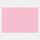 Recherche de blanc rose clair papier cadeau Pois