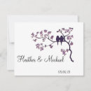 Search for lovebirds wedding invitations Purple