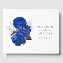 Search for royal blue wedding guest books Floral