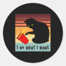 Search for vintage cat stickers America
