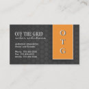 Search for solar power business cards Orange