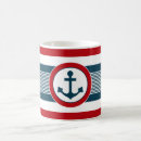Recherche de ancre blanche tasses Mer