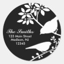 Search for black and white bird stickers Flowers