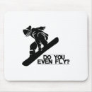 Search for thrills mousepads Snowboard fun