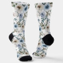 Recherche de bleue chaussettes Aquarelle