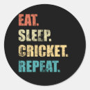 Recherche de cricket autocollants Joueur