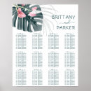 Search for palm leaves wedding seating charts Floral