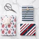 Search for red and blue wrapping paper Stripes