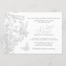 Search for silver wedding anniversary invitations Floral