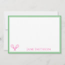 Search for tennis note cards Preppy