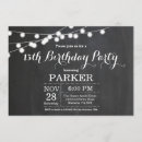 Search for 18th boy birthday invitations Black and white