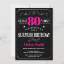 Search for black hot pink invitations Black and white