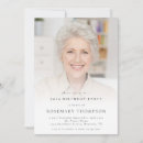 Search for photo 70th birthday invitations Minimalist