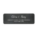 Search for chalkboard wedding return address labels Rustic