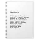 Recherche de symbole astrologie carnets Capricorne