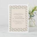 Recherche de monogram rehearsal dinner invitations Élégant