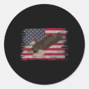 Search for us eagle stickers Flag