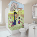 Search for japanese style shower curtains Illustration