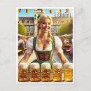 Search for dirndl postcards Beer