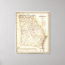 Search for georgia state map art Engraved
