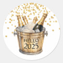 Search for hello new year stickers Modern