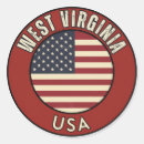 Search for state of virginia stickers West virginia flag