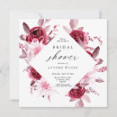 Search for romantic roses and diamonds invitations Botanical boho garden roses
