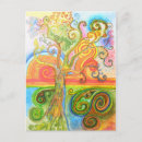 Search for psychedelic postcards Swirls