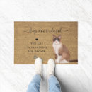 Search for funny cat doormats Quote