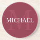 Search for burgundy coasters Minimalist