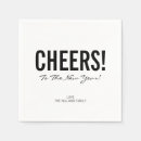 Search for new years paper napkins New year's eve