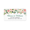Search for hydrangea flower return address labels Rustic