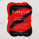 Search for lips invitations red