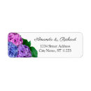 Search for pink hydrangea return address labels Modern