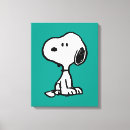 Search for dog canvas prints Snoopy