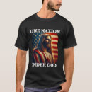 Search for one nation under god tshirts Jesus