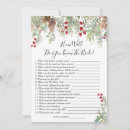 Search for pine cone bridal shower invitations Watercolor