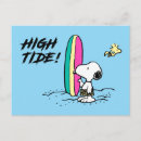 Search for high tide postcards Peanuts