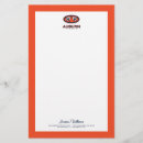 Search for college stationery paper Aubie the tiger