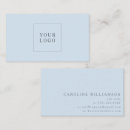 Search for icy business cards Simple